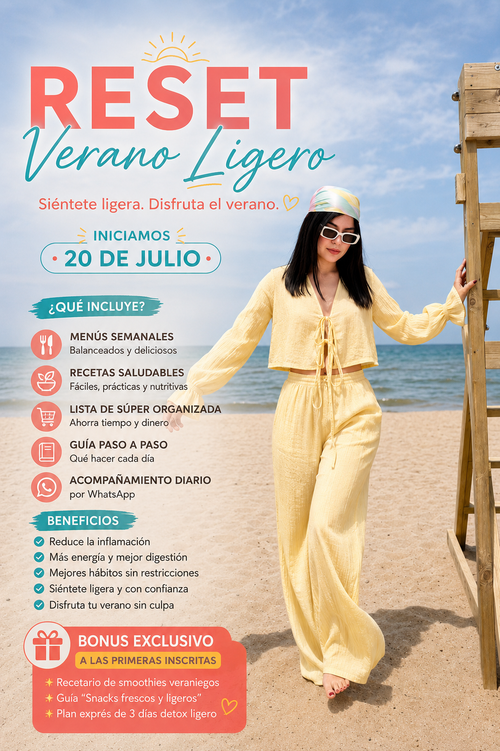☀️ Reset Verano Ligero